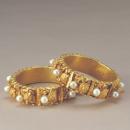 金鑲九龍戲珠手鐲